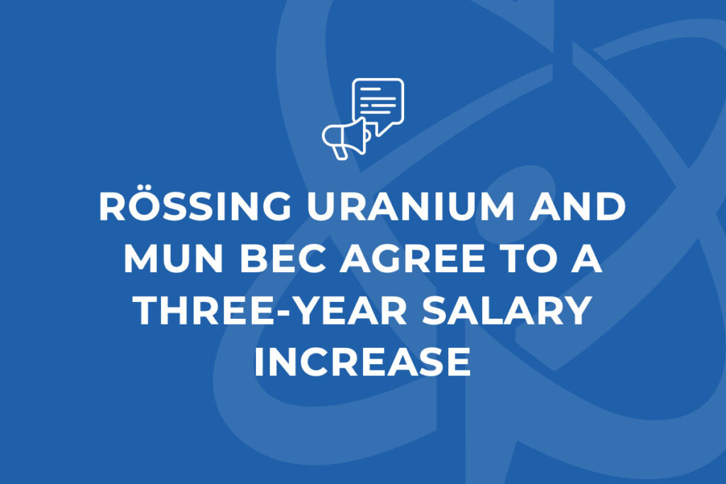 Rössing Uranium and MUN Salary increase header