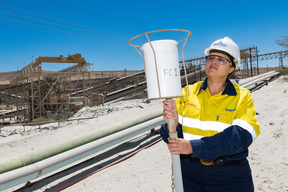 Rössing Uranium air quality testing